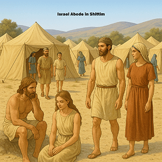Israel abode in Shittim