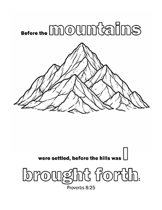 Before the mountains