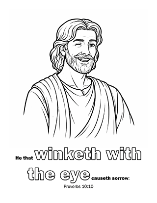 He that winketh