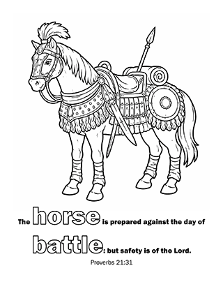 The horse