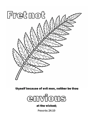 Fret not thyself