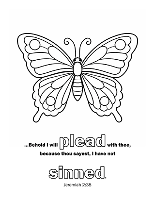 Behold I will plead