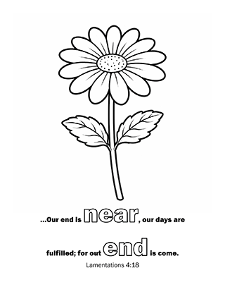 Our end is