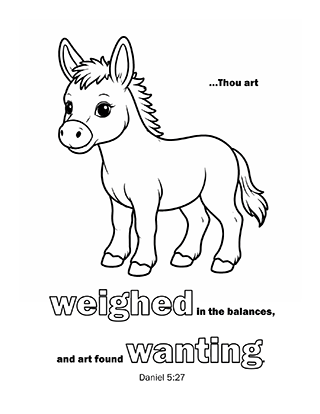 Thou art weighed