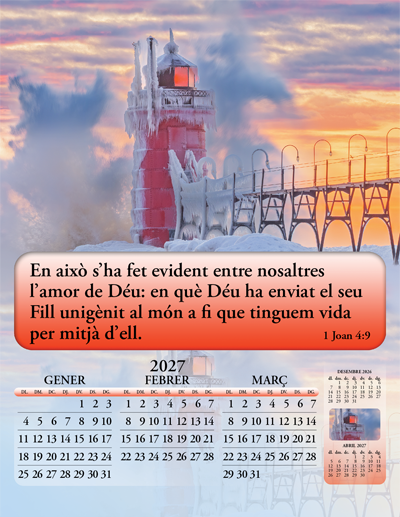 2027 Catalan Joyful News Gospel Calendar: SF4