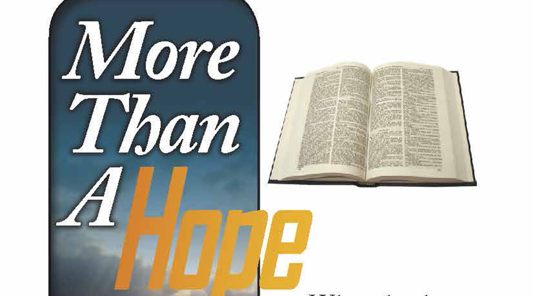 More Than A Hope–Large Print Tract